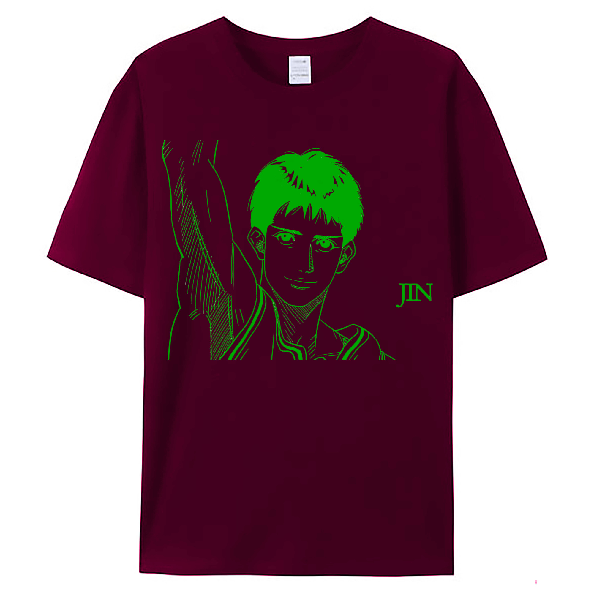 （画像用） SLAM DUNK／スラムダンク レディースカジュアルプリントTシャツ（綿100％）